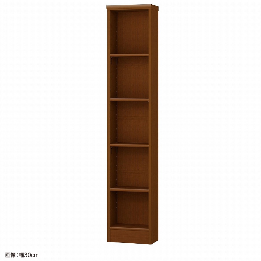 大洋 オーダーシェルフ ブラウン NCオーダー1530 S BR 幅300×奥行190×高さ1499(mm) 1台(ご注文単位1台)【直送品】