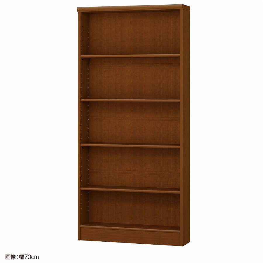 大洋 オーダーシェルフ ブラウン NCオーダー1565 S BR 幅650×奥行190×高さ1499(mm) 1台(ご注文単位1台)【直送品】