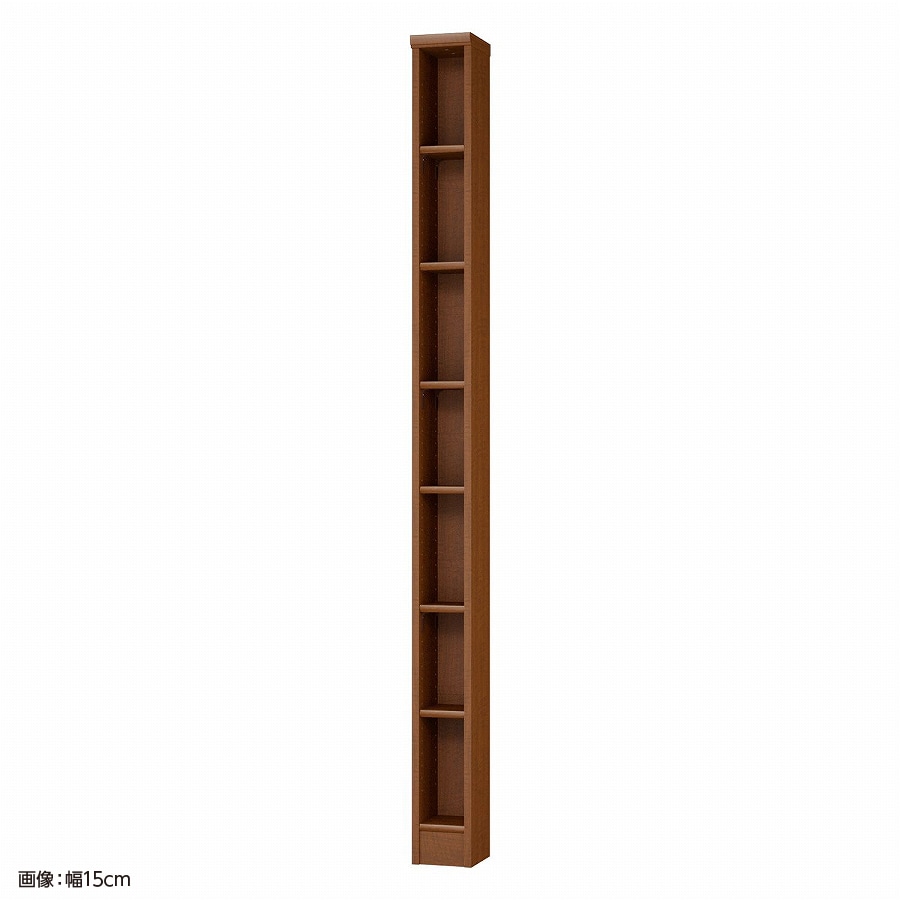 大洋 オーダーシェルフ ブラウン NCオーダー2015 S BR 幅150×奥行190×高さ2000(mm) 1台(ご注文単位1台)【直送品】