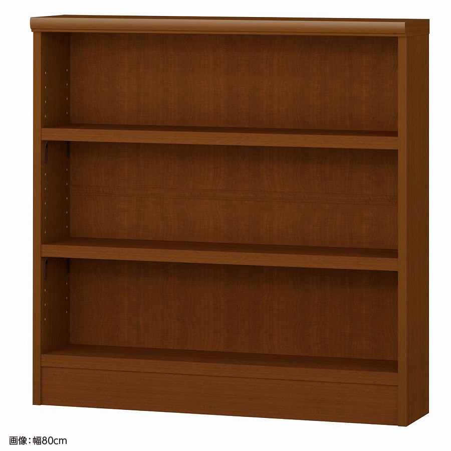 >大洋 オーダーシェルフ ブラウン NCオーダータフ8075 S BR 幅750×奥行190×高さ800(mm) 1台（ご注文単位1台）【直送品】