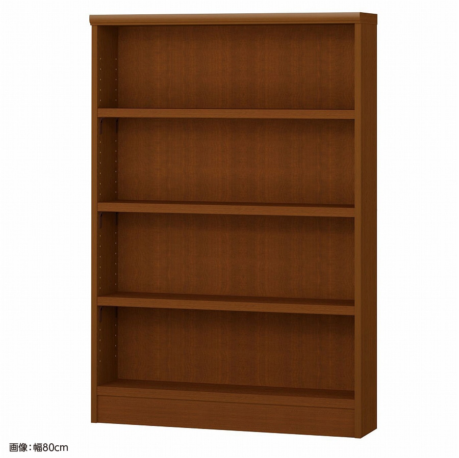 大洋 オーダーシェルフ ブラウン NCオーダータフ1280 S BR 幅800×奥行190×高さ1170(mm) 1台(ご注文単位1台)【直送品】