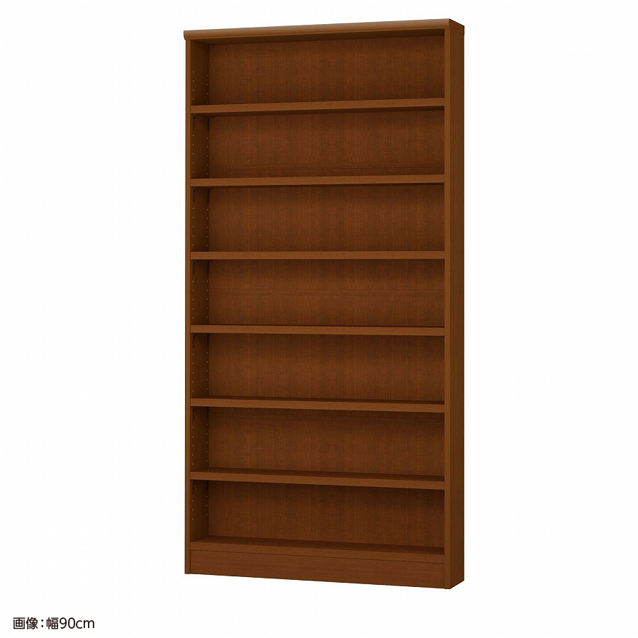 大洋 オーダーシェルフ ブラウン NCオーダータフ1885 S BR 幅850×奥行190×高さ1780(mm) 1台(ご注文単位1台)【直送品】