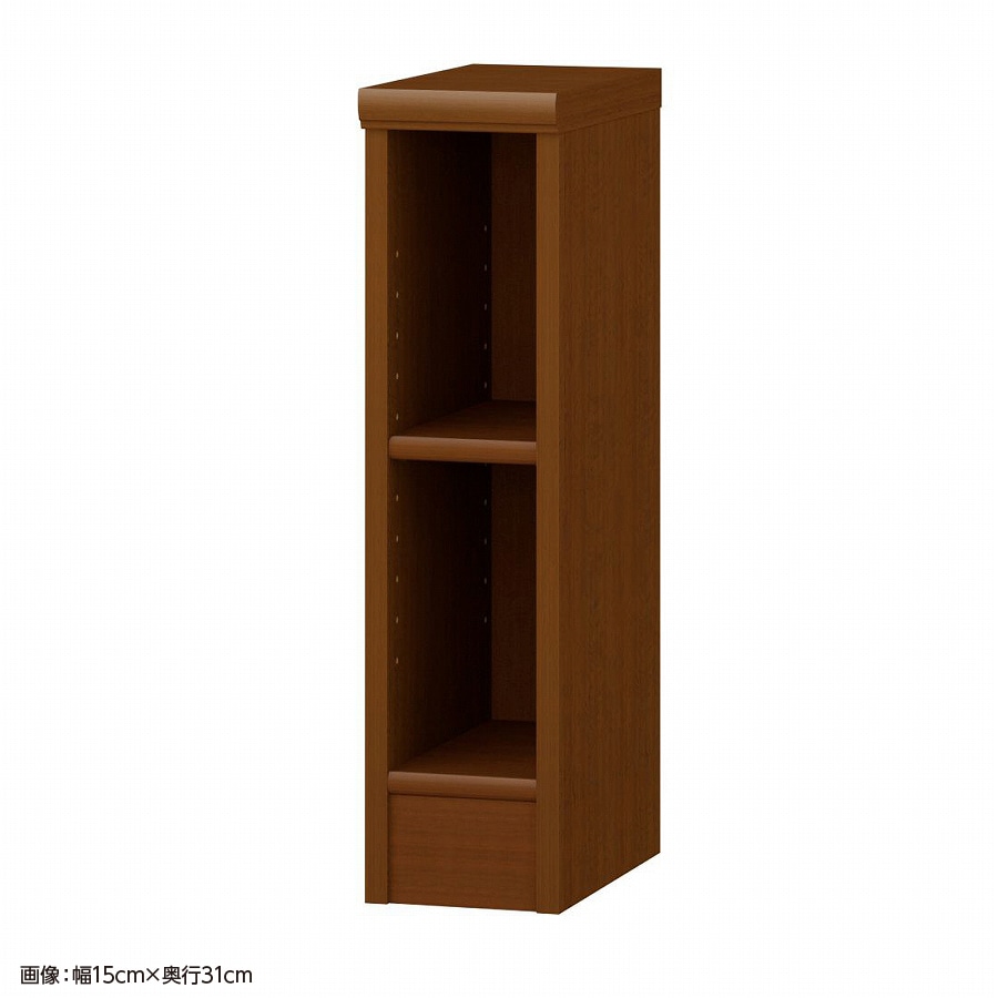 大洋 オーダーシェルフ ブラウン NCオーダー6020 SR BR 幅200×奥行250×高さ600(mm) 1台（ご注文単位1台）【直送品】