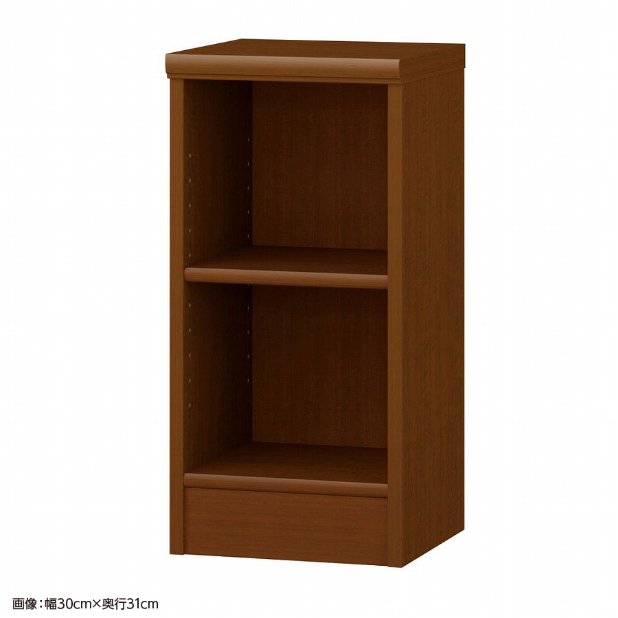 大洋 オーダーシェルフ ブラウン NCオーダー6035 SR BR 幅350×奥行250×高さ600(mm) 1台（ご注文単位1台）【直送品】
