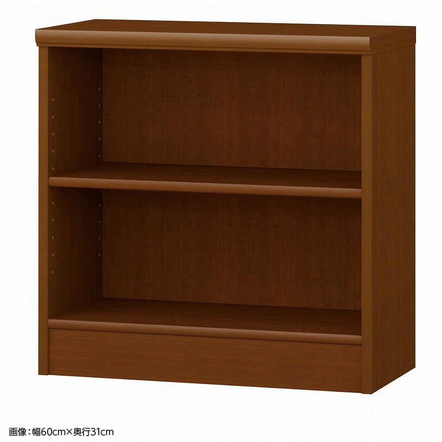 >大洋 オーダーシェルフ ブラウン NCオーダー6060 SR BR 幅600×奥行250×高さ600(mm) 1台(ご注文単位1台)【直送品】