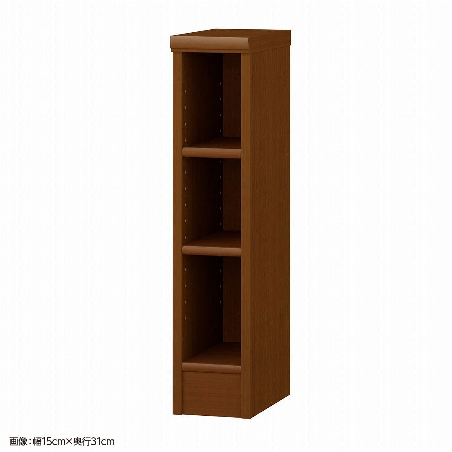 大洋 オーダーシェルフ ブラウン NCオーダー7020 SR BR 幅200×奥行250×高さ700(mm) 1台(ご注文単位1台)【直送品】