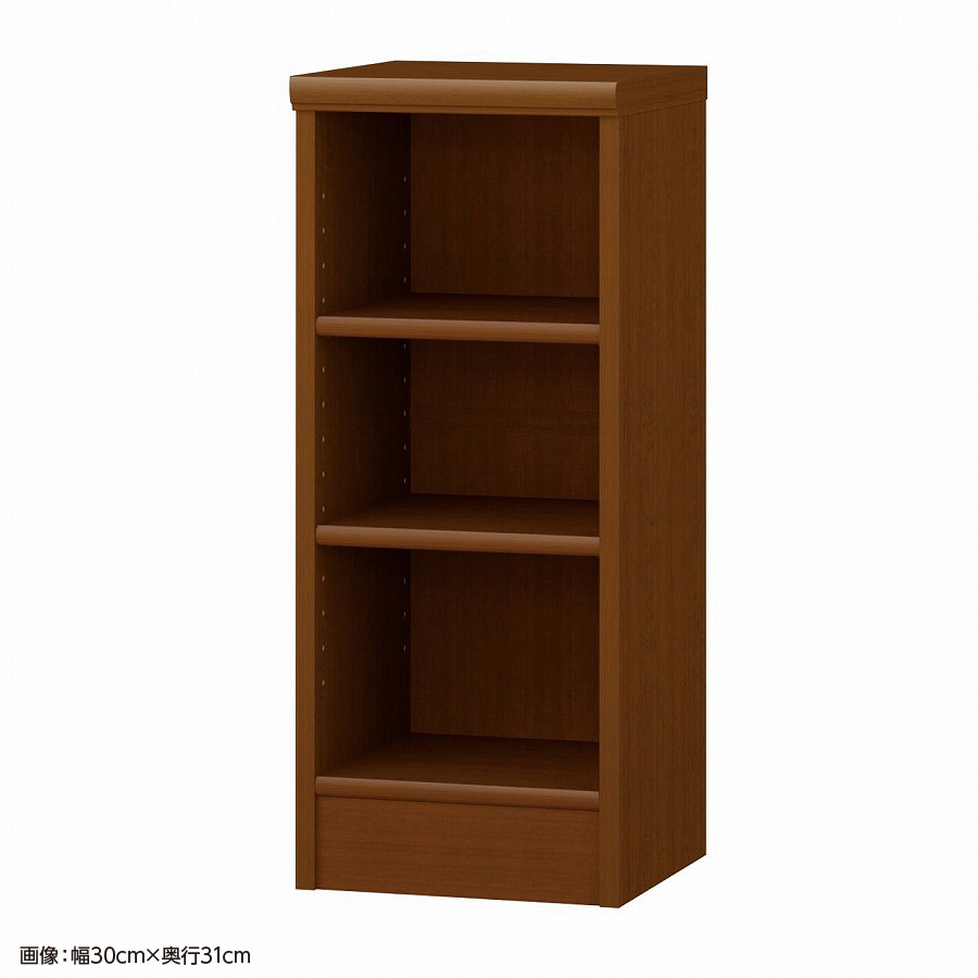 大洋 オーダーシェルフ ブラウン NCオーダー7035 SR BR 幅350×奥行250×高さ700(mm) 1台(ご注文単位1台)【直送品】