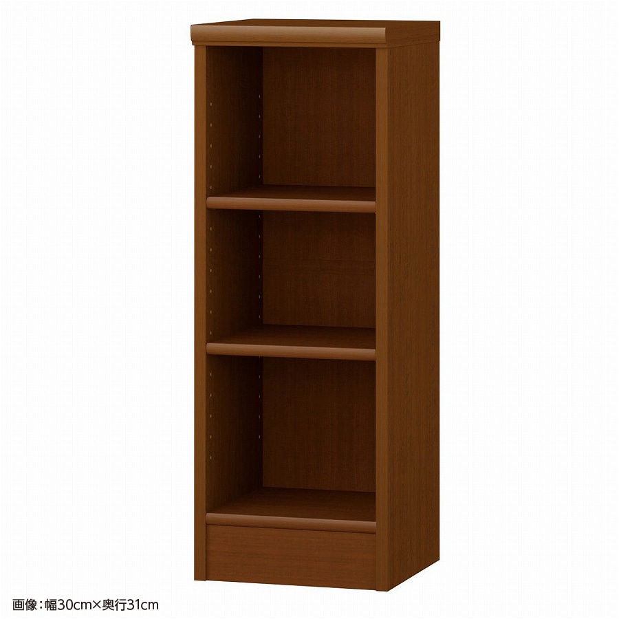 大洋 オーダーシェルフ ブラウン NCオーダー8025 SR BR 幅250×奥行250×高さ800(mm) 1台（ご注文単位1台）【直送品】