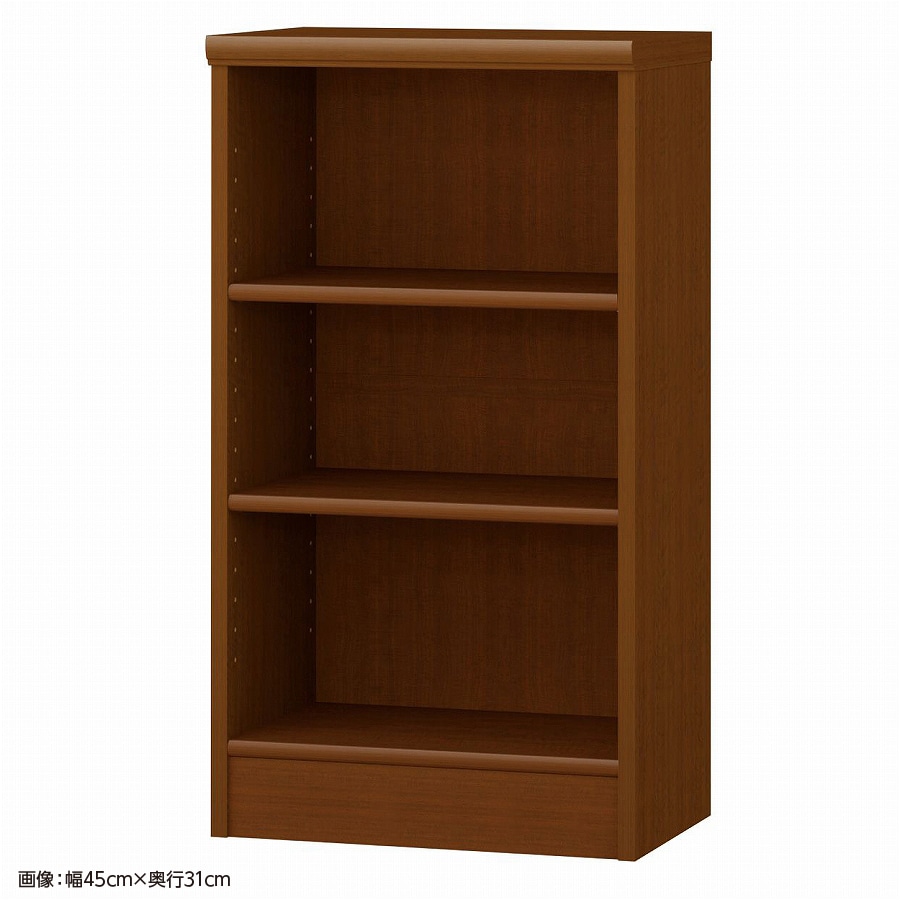 大洋 オーダーシェルフ ブラウン NCオーダー8050 SR BR 幅500×奥行250×高さ800(mm) 1台（ご注文単位1台）【直送品】