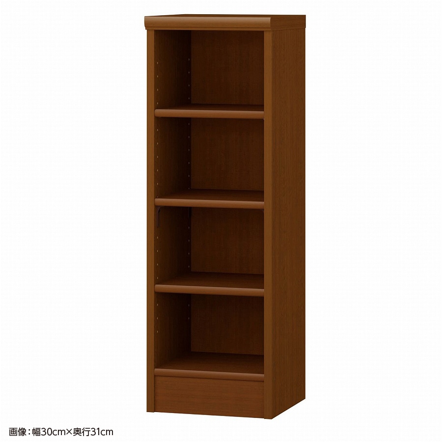 大洋 オーダーシェルフ ブラウン NCオーダー9035 SR BR 幅350×奥行250×高さ881(mm) 1台（ご注文単位1台）【直送品】