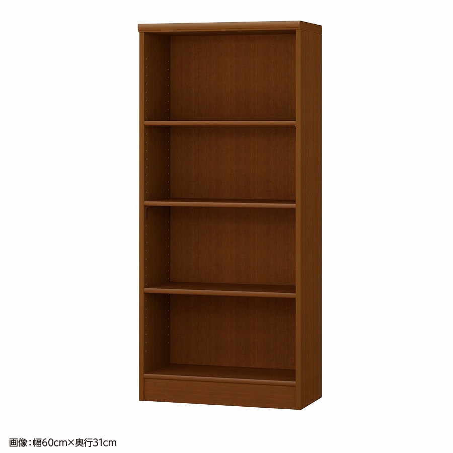 大洋 オーダーシェルフ ブラウン NCオーダー1455 SR BR 幅550×奥行250×高さ1350(mm) 1台(ご注文単位1台)【直送品】