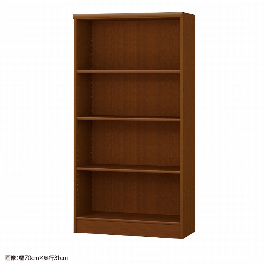 大洋 オーダーシェルフ ブラウン NCオーダー1465 SR BR 幅650×奥行250×高さ1350(mm) 1台(ご注文単位1台)【直送品】