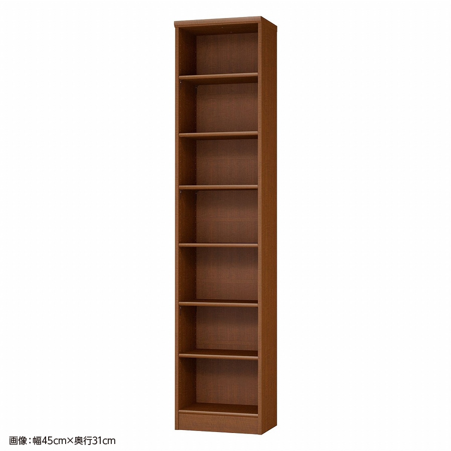 大洋 オーダーシェルフ ブラウン NCオーダー2040 SR BR 幅400×奥行250×高さ2000(mm) 1台(ご注文単位1台)【直送品】