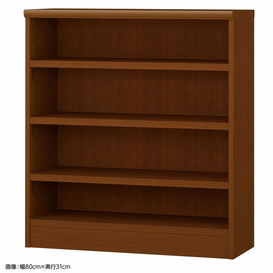 大洋 オーダーシェルフ ブラウン NCオーダータフ9075 SR BR 幅750×奥行250×高さ881(mm) 1台(ご注文単位1台)【直送品】