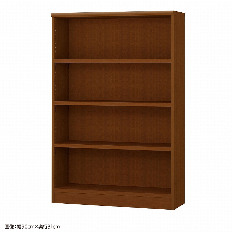>大洋 オーダーシェルフ ブラウン NCオーダータフ1490 SR BR 幅900×奥行250×高さ1350(mm) 1台(ご注文単位1台)【直送品】