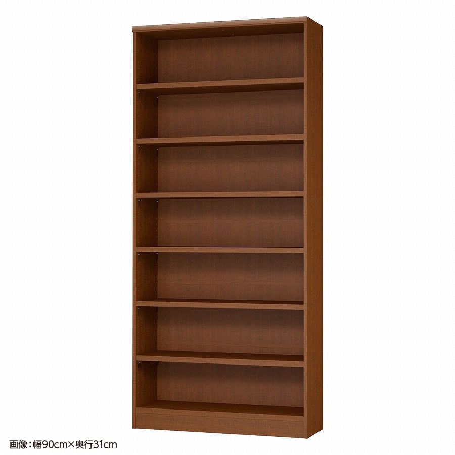 大洋 オーダーシェルフ ブラウン NCオーダータフ2090 SR BR 幅900×奥行250×高さ2000(mm) 1台（ご注文単位1台）【直送品】