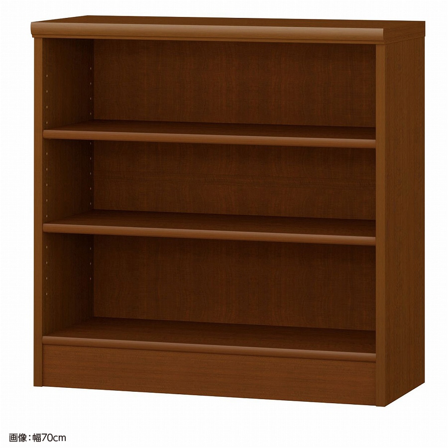 大洋 オーダーシェルフ ブラウン NCオーダー7065 R BR 幅650×奥行310×高さ700(mm) 1台（ご注文単位1台）【直送品】