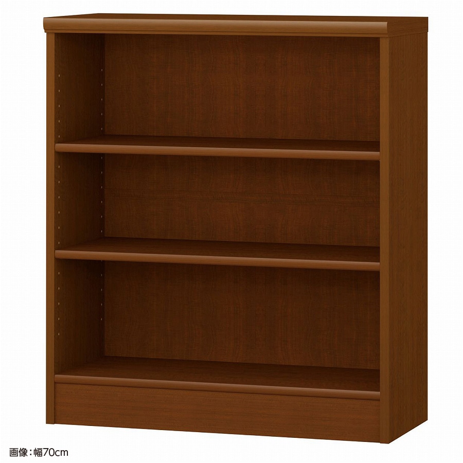 大洋 オーダーシェルフ ブラウン NCオーダー8070 R BR 幅700×奥行310×高さ800(mm) 1台(ご注文単位1台)【直送品】