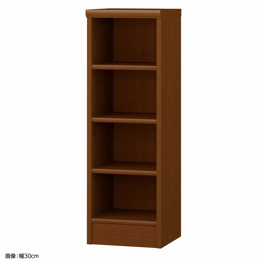 >大洋 オーダーシェルフ ブラウン NCオーダー9035 R BR 幅350×奥行310×高さ881(mm) 1台（ご注文単位1台）【直送品】