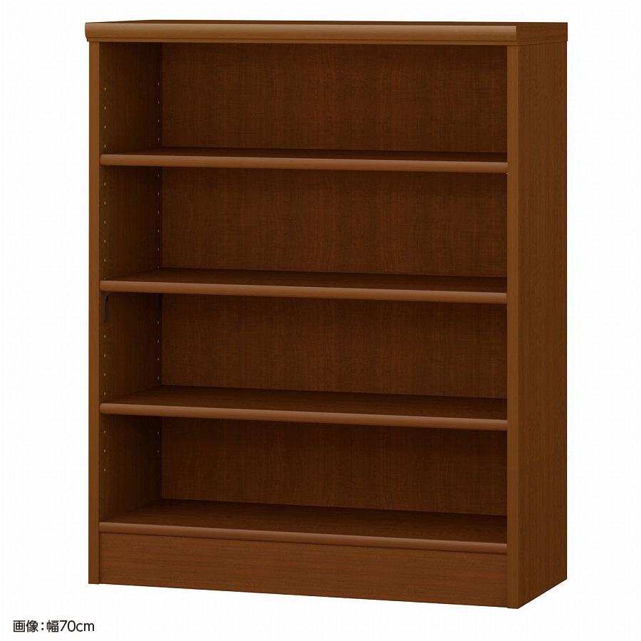 大洋 オーダーシェルフ ブラウン NCオーダー9065 R BR 幅650×奥行310×高さ881(mm) 1台(ご注文単位1台)【直送品】
