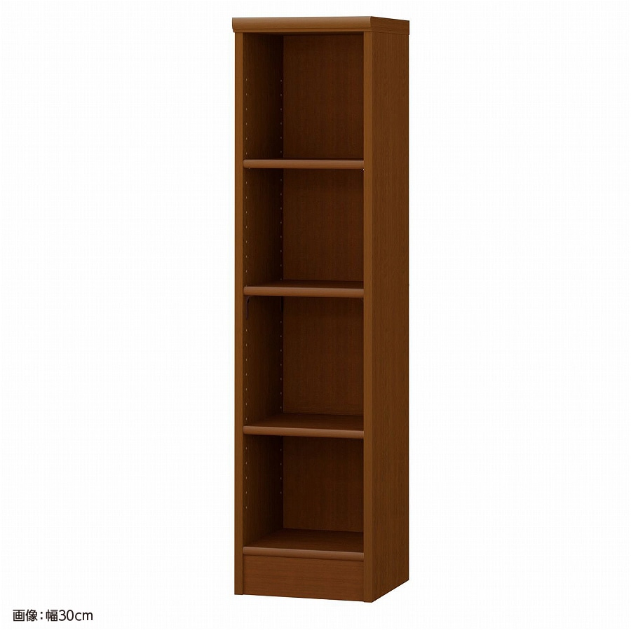 大洋 オーダーシェルフ ブラウン NCオーダー1230 R BR 幅300×奥行310×高さ1170(mm) 1台(ご注文単位1台)【直送品】