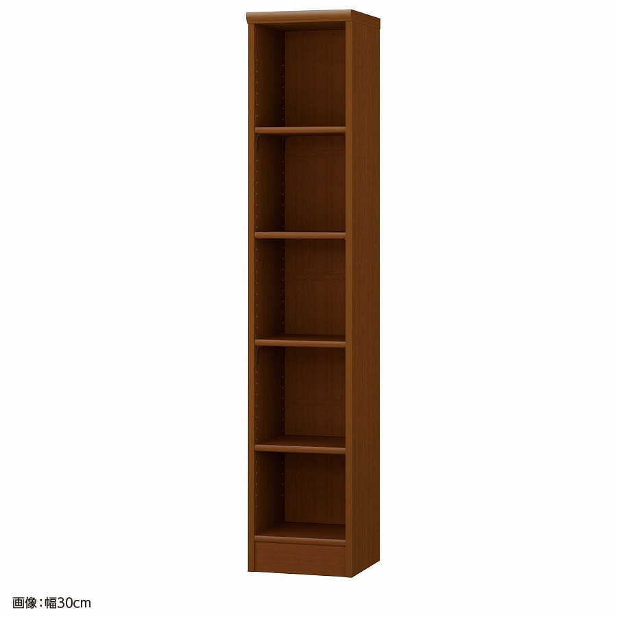 大洋 オーダーシェルフ ブラウン NCオーダー1535 R BR 幅350×奥行310×高さ1499(mm) 1台(ご注文単位1台)【直送品】