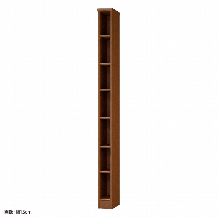 大洋 オーダーシェルフ ブラウン NCオーダー2015 R BR 幅150×奥行310×高さ2000(mm) 1台（ご注文単位1台）【直送品】