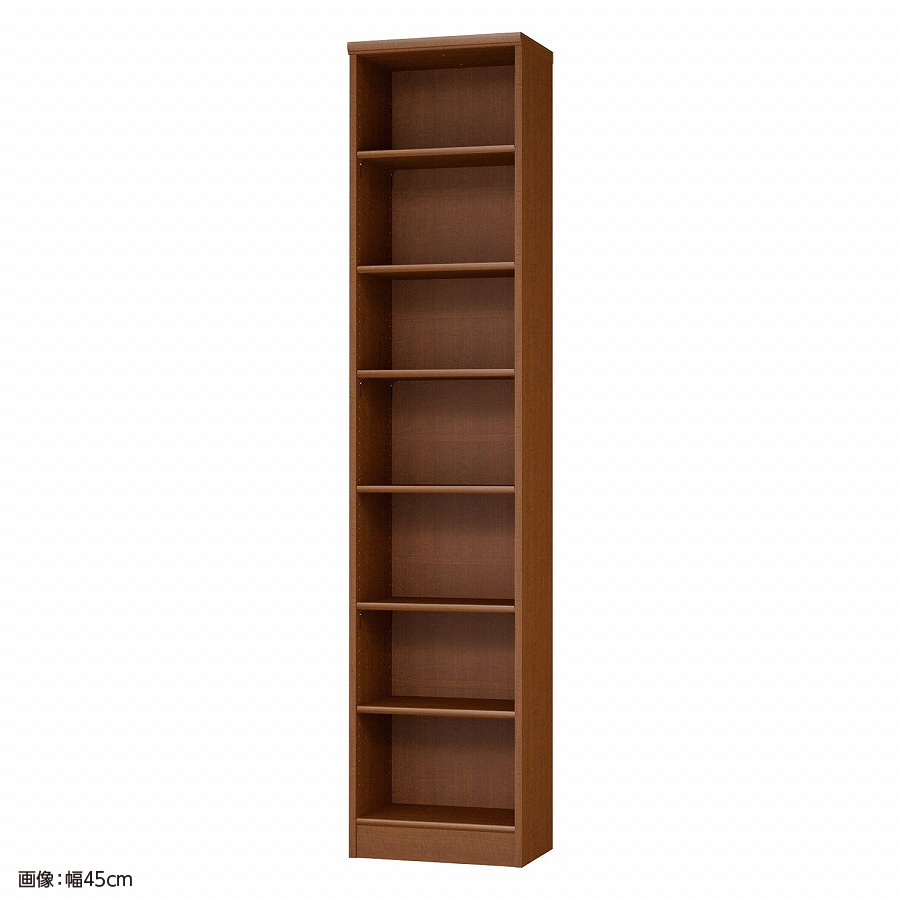 大洋 オーダーシェルフ ブラウン NCオーダー2045 R BR 幅450×奥行310×高さ2000(mm) 1台（ご注文単位1台）【直送品】