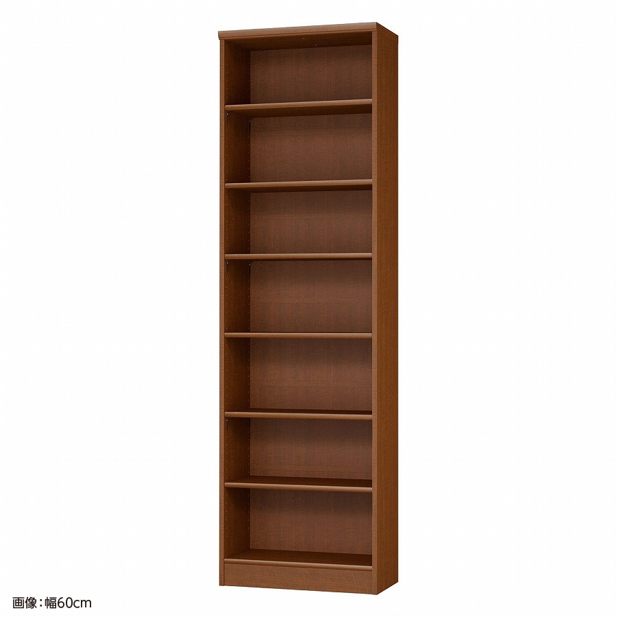 大洋 オーダーシェルフ ブラウン NCオーダー2060 R BR 幅600×奥行310×高さ2000(mm) 1台（ご注文単位1台）【直送品】