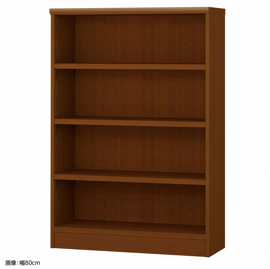 >大洋 オーダーシェルフ ブラウン NCオーダータフ1280 R BR 幅800×奥行310×高さ1170(mm) 1台(ご注文単位1台)【直送品】