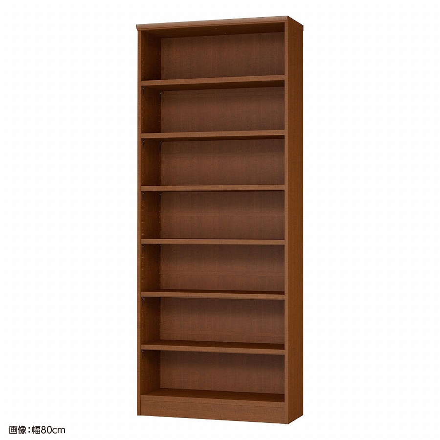 大洋 オーダーシェルフ ブラウン NCオーダータフ2075 R BR 幅750×奥行310×高さ2000(mm) 1台（ご注文単位1台）【直送品】