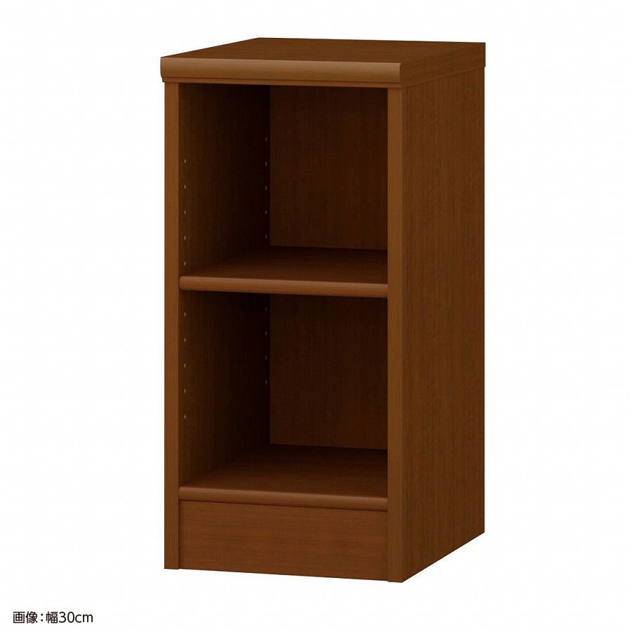 >大洋 オーダーシェルフ ブラウン NCオーダー6025 MD BR 幅250×奥行400×高さ600(mm) 1台(ご注文単位1台)【直送品】