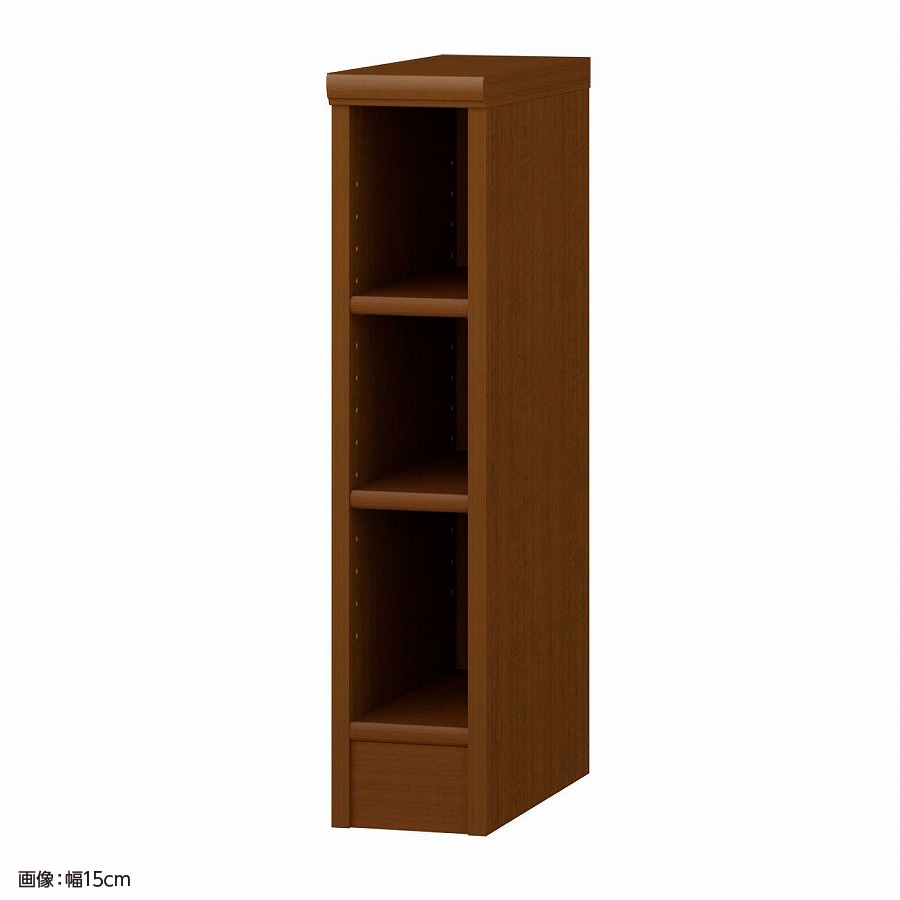 大洋 オーダーシェルフ ブラウン NCオーダー7015 MD BR 幅150×奥行400×高さ700(mm) 1台(ご注文単位1台)【直送品】