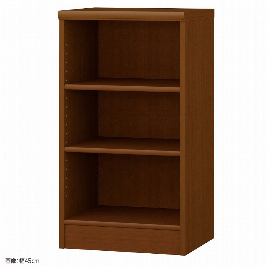 大洋 オーダーシェルフ ブラウン NCオーダー8045 MD BR 幅450×奥行400×高さ800(mm) 1台（ご注文単位1台）【直送品】