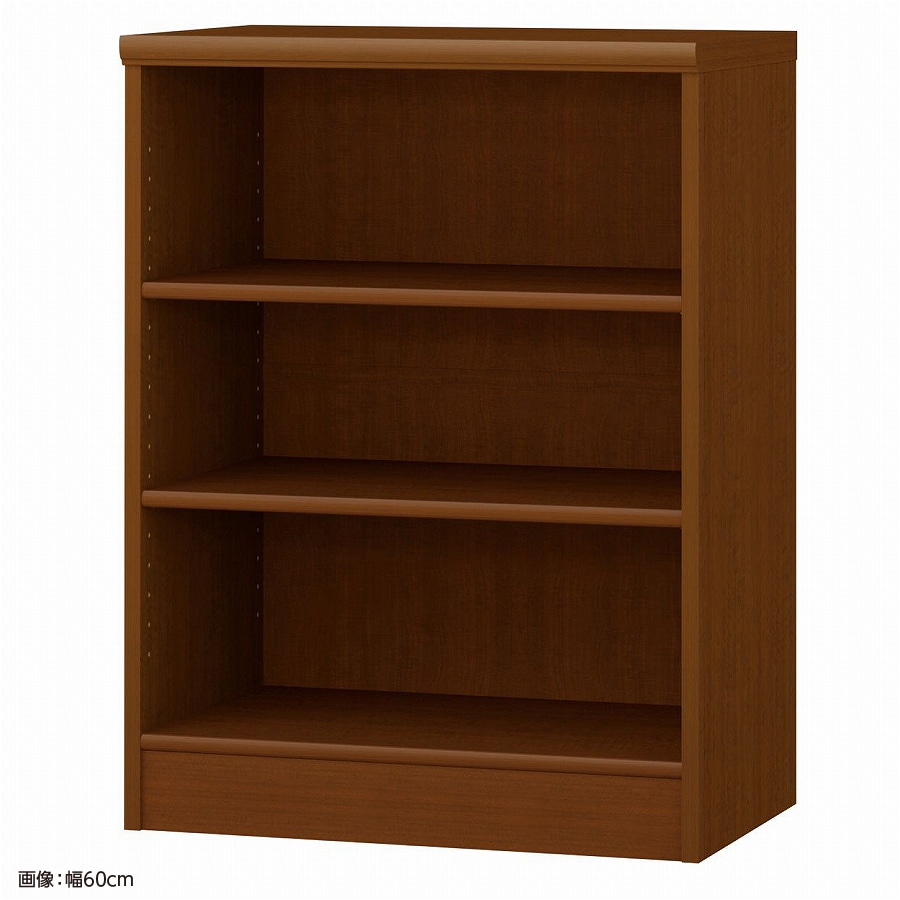 大洋 オーダーシェルフ ブラウン NCオーダー8055 MD BR 幅550×奥行400×高さ800(mm) 1台（ご注文単位1台）【直送品】
