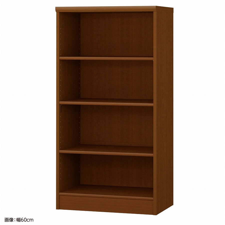 大洋 オーダーシェルフ ブラウン NCオーダー1255 MD BR 幅550×奥行400×高さ1170(mm) 1台（ご注文単位1台）【直送品】