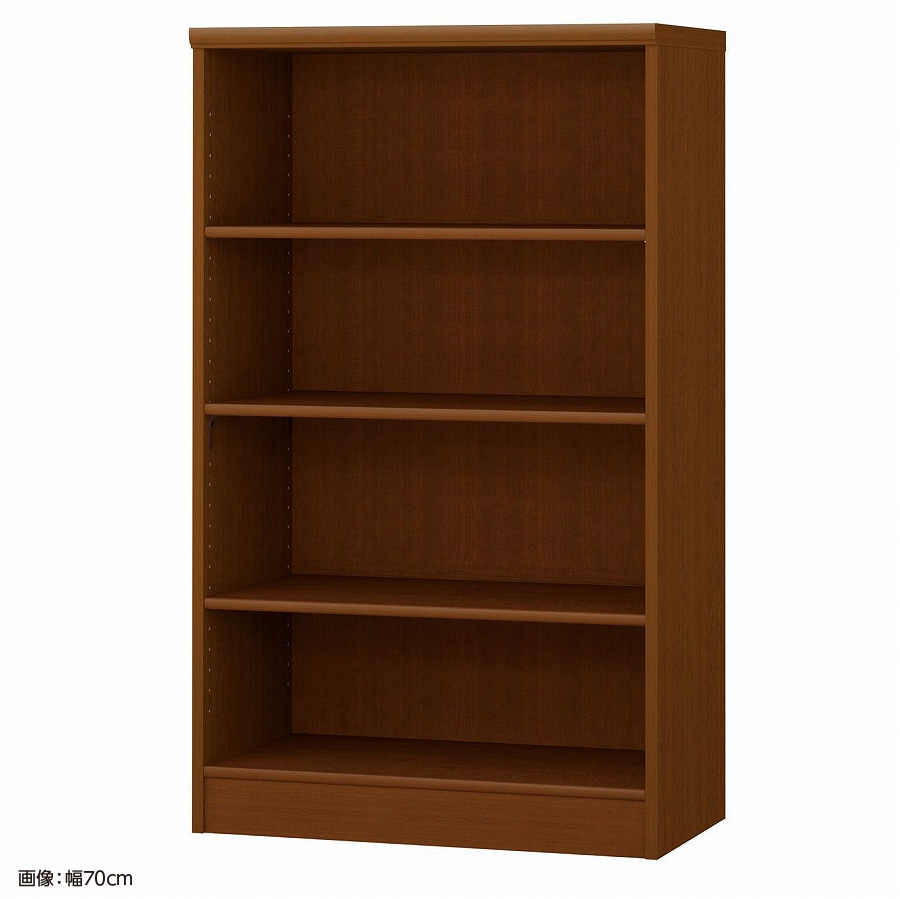 大洋 オーダーシェルフ ブラウン NCオーダー1265 MD BR 幅650×奥行400×高さ1170(mm) 1台(ご注文単位1台)【直送品】