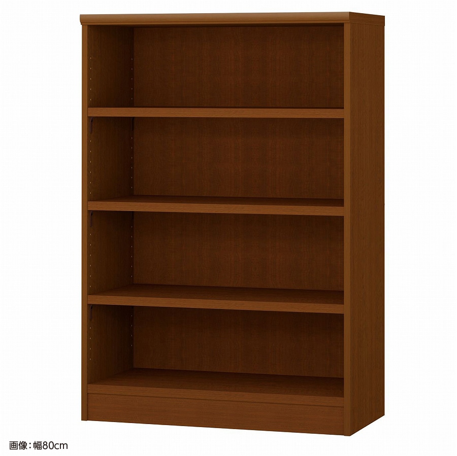>大洋 オーダーシェルフ ブラウン NCオーダータフ1280 MD BR 幅800×奥行400×高さ1170(mm) 1台(ご注文単位1台)【直送品】