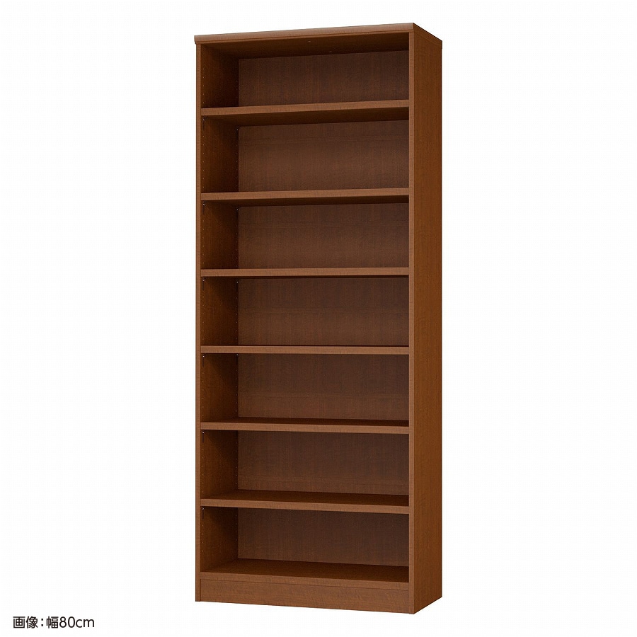 >大洋 オーダーシェルフ ブラウン NCオーダータフ2080 MD BR 幅800×奥行400×高さ2000(mm) 1台（ご注文単位1台）【直送品】