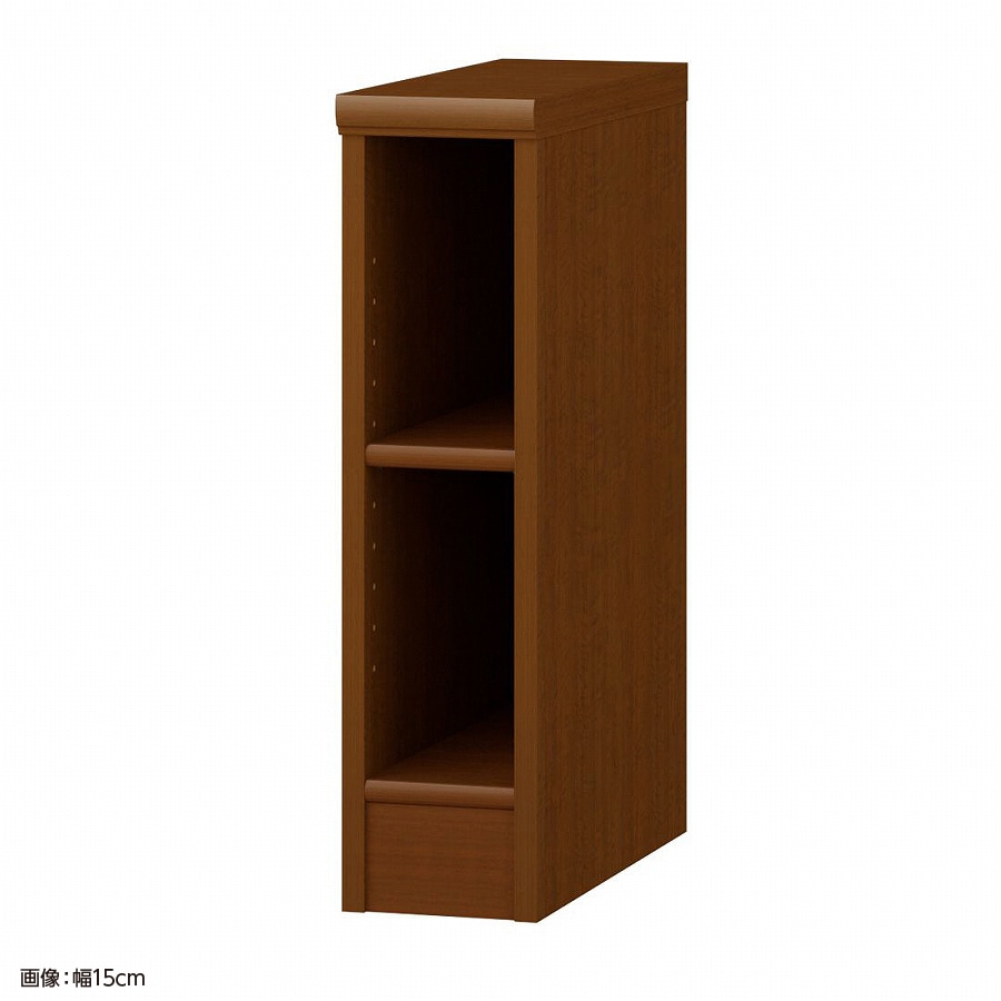 大洋 オーダーシェルフ ブラウン NCオーダー6015 D BR 幅150×奥行460×高さ600(mm) 1台(ご注文単位1台)【直送品】