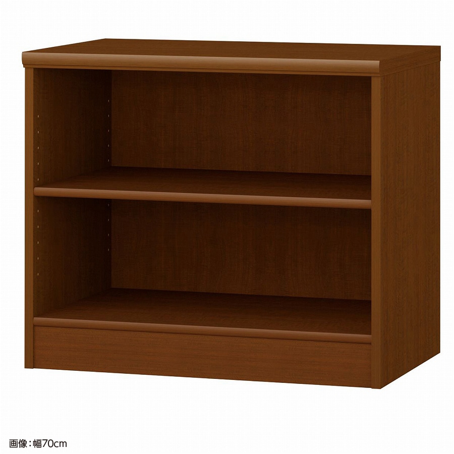 大洋 オーダーシェルフ ブラウン NCオーダー6065 D BR 幅650×奥行460×高さ600(mm) 1台（ご注文単位1台）【直送品】