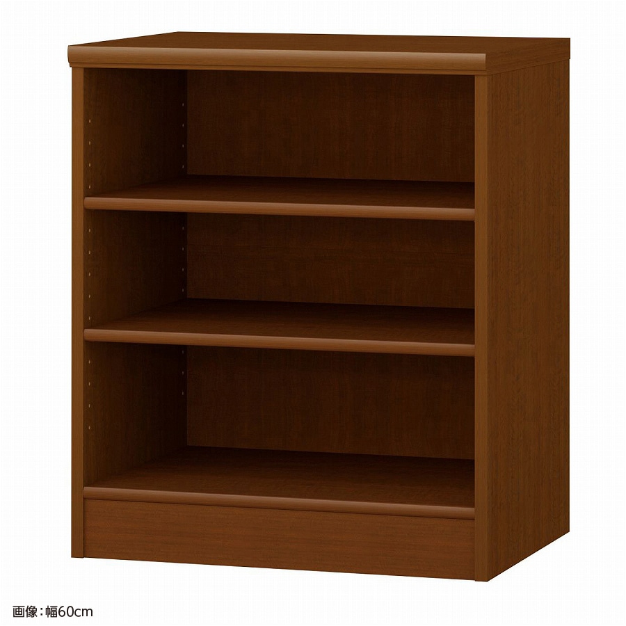 大洋 オーダーシェルフ ブラウン NCオーダー7055 D BR 幅550×奥行460×高さ700(mm) 1台（ご注文単位1台）【直送品】