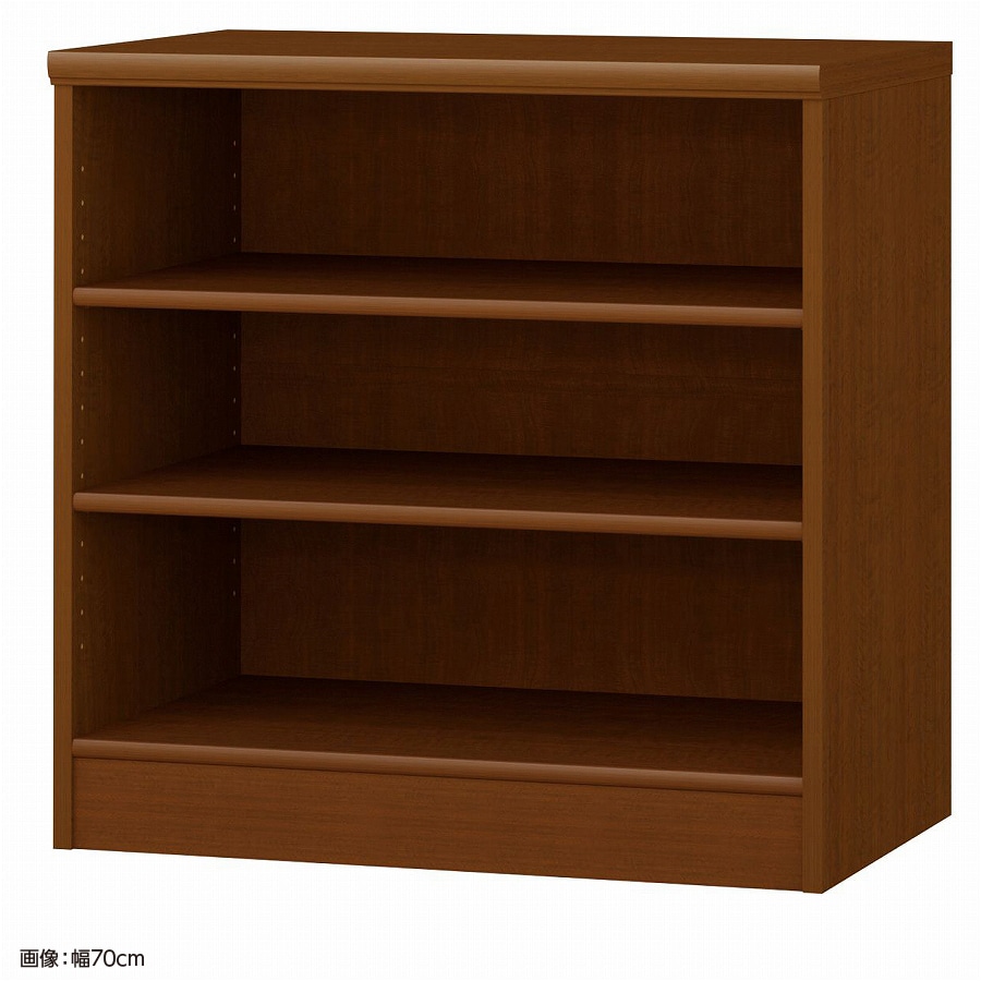 大洋 オーダーシェルフ ブラウン NCオーダー7065 D BR 幅650×奥行460×高さ700(mm) 1台（ご注文単位1台）【直送品】