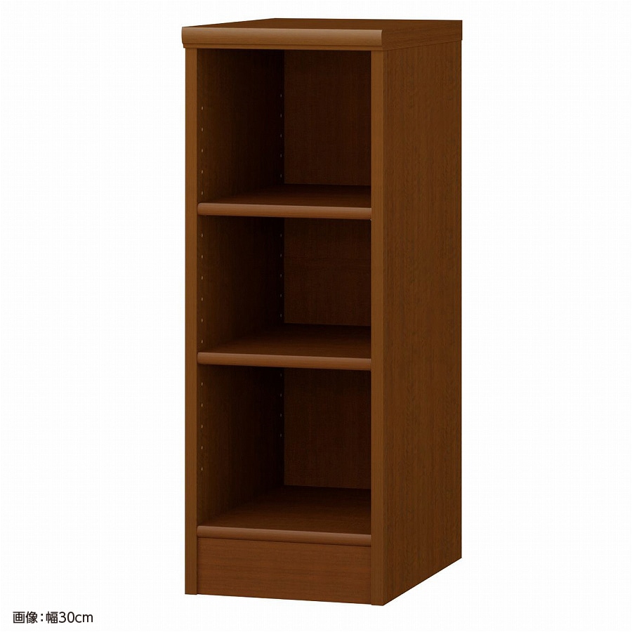 大洋 オーダーシェルフ ブラウン NCオーダー8030 D BR 幅300×奥行460×高さ800(mm) 1台(ご注文単位1台)【直送品】