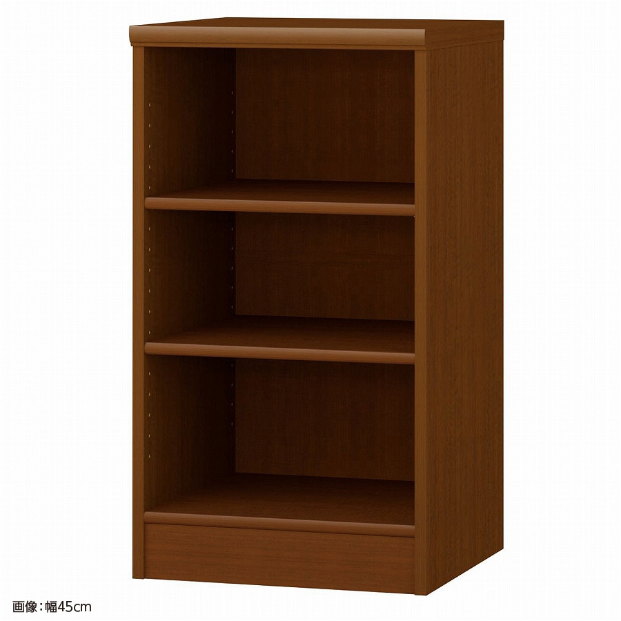 大洋 オーダーシェルフ ブラウン NCオーダー8040 D BR 幅400×奥行460×高さ800(mm) 1台（ご注文単位1台）【直送品】