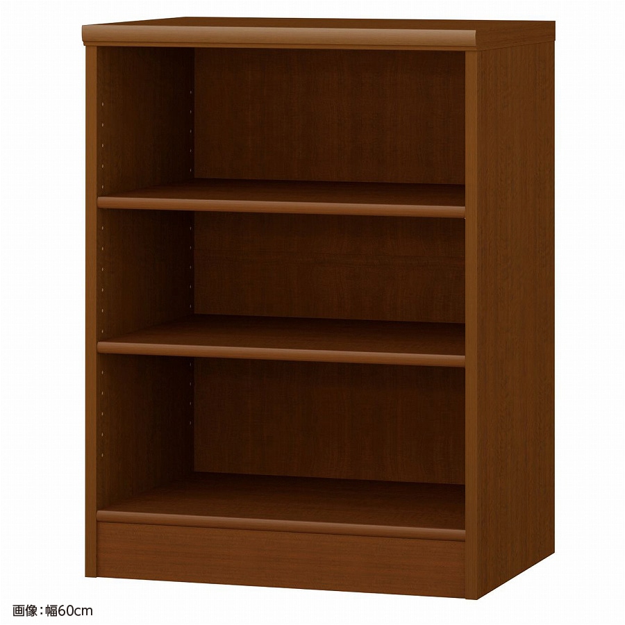 大洋 オーダーシェルフ ブラウン NCオーダー8055 D BR 幅550×奥行460×高さ800(mm) 1台（ご注文単位1台）【直送品】