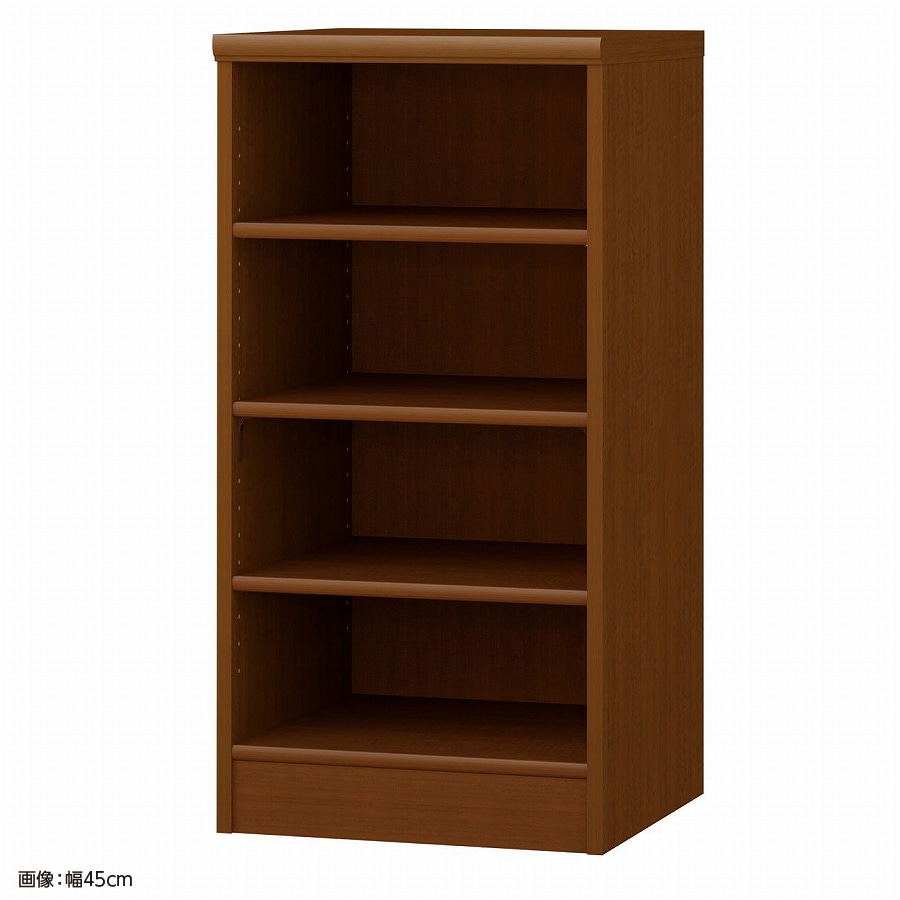 大洋 オーダーシェルフ ブラウン NCオーダー9045 D BR 幅450×奥行460×高さ881(mm) 1台(ご注文単位1台)【直送品】