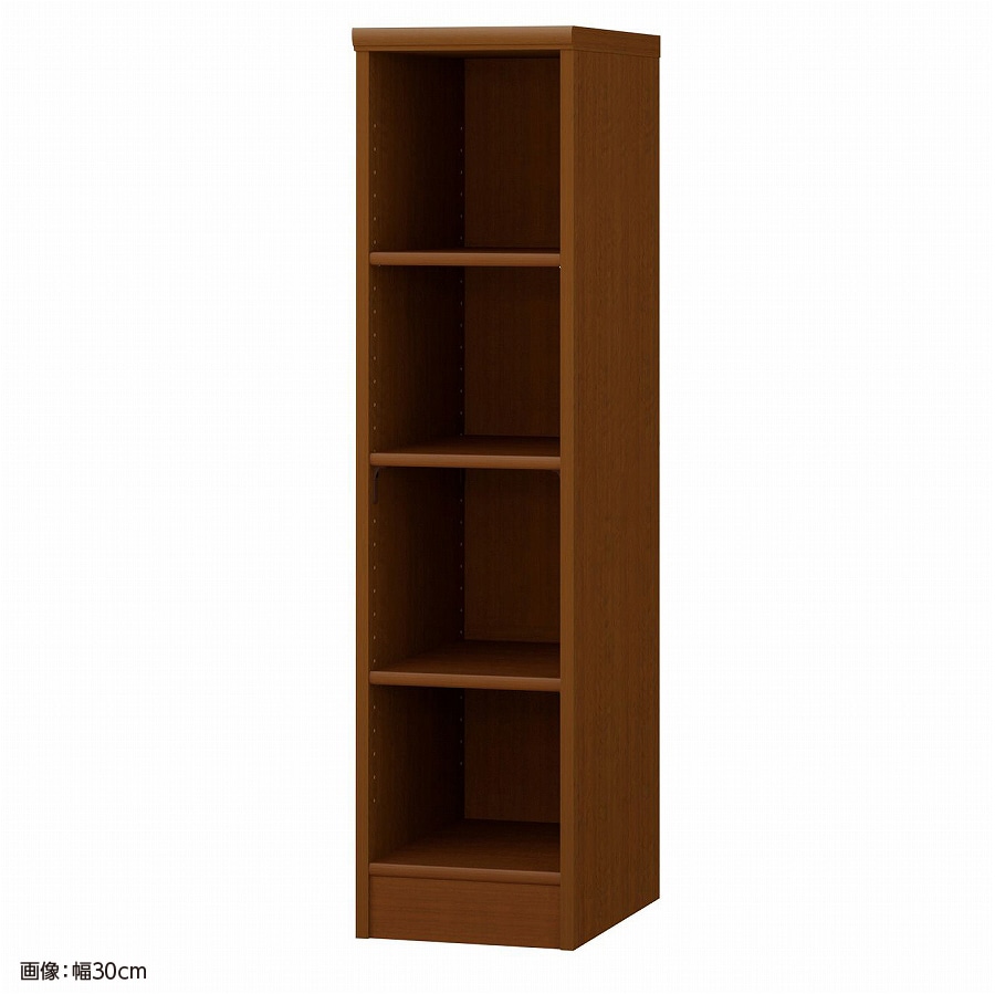 大洋 オーダーシェルフ ブラウン NCオーダー1230 D BR 幅300×奥行460×高さ1170(mm) 1台(ご注文単位1台)【直送品】