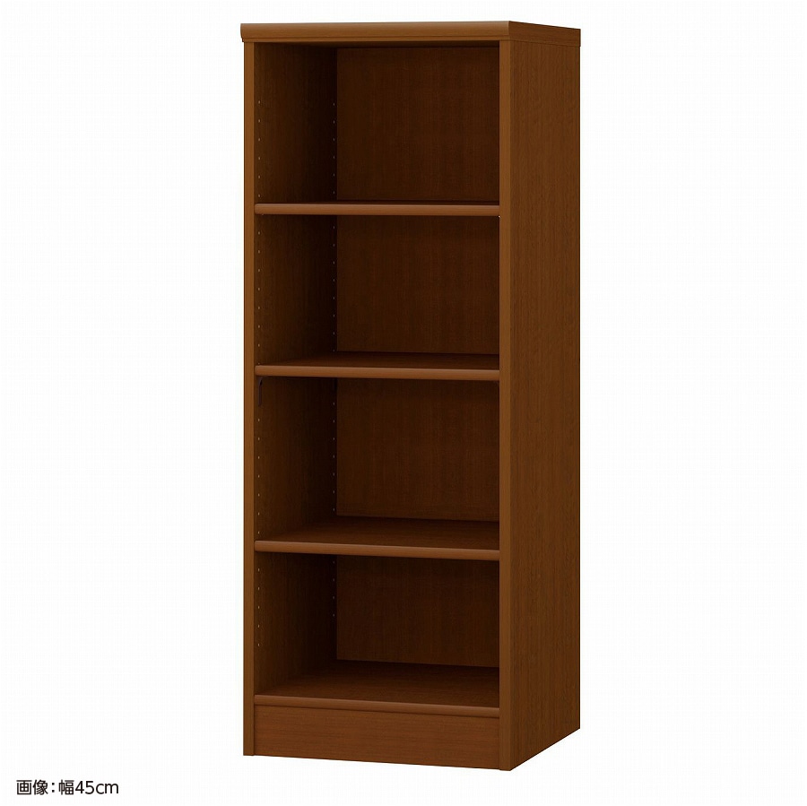 大洋 オーダーシェルフ ブラウン NCオーダー1240 D BR 幅400×奥行460×高さ1170(mm) 1台(ご注文単位1台)【直送品】