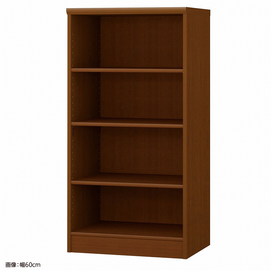 大洋 オーダーシェルフ ブラウン NCオーダー1260 D BR 幅600×奥行460×高さ1170(mm) 1台(ご注文単位1台)【直送品】